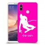 סקִי כיסוי מגן קשיח בעיצוב אישי עם השם שלך ל Xiaomi Mi Max 3 יחידה אחת סקרין מובייל