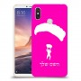 צניחה חופשית כיסוי מגן קשיח בעיצוב אישי עם השם שלך ל Xiaomi Mi Max 3 יחידה אחת סקרין מובייל