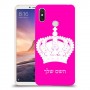 כתר מלכותי כיסוי מגן קשיח בעיצוב אישי עם השם שלך ל Xiaomi Mi Max 3 יחידה אחת סקרין מובייל