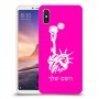 פסל החירות כיסוי מגן קשיח בעיצוב אישי עם השם שלך ל Xiaomi Mi Max 3 יחידה אחת סקרין מובייל