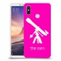 טלסקופ כיסוי מגן קשיח בעיצוב אישי עם השם שלך ל Xiaomi Mi Max 3 יחידה אחת סקרין מובייל