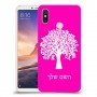 עץ כיסוי מגן קשיח בעיצוב אישי עם השם שלך ל Xiaomi Mi Max 3 יחידה אחת סקרין מובייל