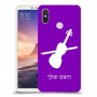 כינור כיסוי מגן קשיח בעיצוב אישי עם השם שלך ל Xiaomi Mi Max 3 יחידה אחת סקרין מובייל