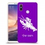 סרטן כיסוי מגן קשיח בעיצוב אישי עם השם שלך ל Xiaomi Mi Max 3 יחידה אחת סקרין מובייל