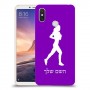 ג'וגלין - אישה כיסוי מגן קשיח בעיצוב אישי עם השם שלך ל Xiaomi Mi Max 3 יחידה אחת סקרין מובייל