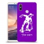 ילד סקייטבורד כיסוי מגן קשיח בעיצוב אישי עם השם שלך ל Xiaomi Mi Max 3 יחידה אחת סקרין מובייל