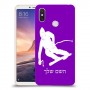 סקִי כיסוי מגן קשיח בעיצוב אישי עם השם שלך ל Xiaomi Mi Max 3 יחידה אחת סקרין מובייל