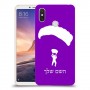 צניחה חופשית כיסוי מגן קשיח בעיצוב אישי עם השם שלך ל Xiaomi Mi Max 3 יחידה אחת סקרין מובייל