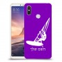 גלישת מפרש כיסוי מגן קשיח בעיצוב אישי עם השם שלך ל Xiaomi Mi Max 3 יחידה אחת סקרין מובייל