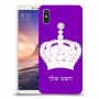 כתר מלכותי כיסוי מגן קשיח בעיצוב אישי עם השם שלך ל Xiaomi Mi Max 3 יחידה אחת סקרין מובייל