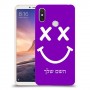 סמיילי כיסוי מגן קשיח בעיצוב אישי עם השם שלך ל Xiaomi Mi Max 3 יחידה אחת סקרין מובייל