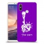 פסל החירות כיסוי מגן קשיח בעיצוב אישי עם השם שלך ל Xiaomi Mi Max 3 יחידה אחת סקרין מובייל