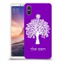 עץ כיסוי מגן קשיח בעיצוב אישי עם השם שלך ל Xiaomi Mi Max 3 יחידה אחת סקרין מובייל