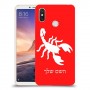 עקרב כיסוי מגן קשיח בעיצוב אישי עם השם שלך ל Xiaomi Mi Max 3 יחידה אחת סקרין מובייל