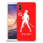 אישה שטן כיסוי מגן קשיח בעיצוב אישי עם השם שלך ל Xiaomi Mi Max 3 יחידה אחת סקרין מובייל
