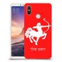 קשת כיסוי מגן קשיח בעיצוב אישי עם השם שלך ל Xiaomi Mi Max 3 יחידה אחת סקרין מובייל