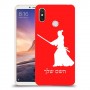 סמוראי כיסוי מגן קשיח בעיצוב אישי עם השם שלך ל Xiaomi Mi Max 3 יחידה אחת סקרין מובייל
