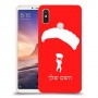 צניחה חופשית כיסוי מגן קשיח בעיצוב אישי עם השם שלך ל Xiaomi Mi Max 3 יחידה אחת סקרין מובייל