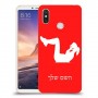 אימון ספורט - אישה כיסוי מגן קשיח בעיצוב אישי עם השם שלך ל Xiaomi Mi Max 3 יחידה אחת סקרין מובייל