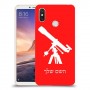 טלסקופ כיסוי מגן קשיח בעיצוב אישי עם השם שלך ל Xiaomi Mi Max 3 יחידה אחת סקרין מובייל