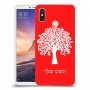 עץ כיסוי מגן קשיח בעיצוב אישי עם השם שלך ל Xiaomi Mi Max 3 יחידה אחת סקרין מובייל