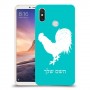 תרנגול כיסוי מגן קשיח בעיצוב אישי עם השם שלך ל Xiaomi Mi Max 3 יחידה אחת סקרין מובייל