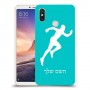 רץ כיסוי מגן קשיח בעיצוב אישי עם השם שלך ל Xiaomi Mi Max 3 יחידה אחת סקרין מובייל