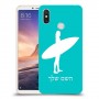 גלישה כיסוי מגן קשיח בעיצוב אישי עם השם שלך ל Xiaomi Mi Max 3 יחידה אחת סקרין מובייל