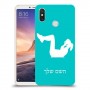 אימון ספורט - אישה כיסוי מגן קשיח בעיצוב אישי עם השם שלך ל Xiaomi Mi Max 3 יחידה אחת סקרין מובייל