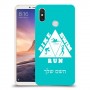 טריאתלון כיסוי מגן קשיח בעיצוב אישי עם השם שלך ל Xiaomi Mi Max 3 יחידה אחת סקרין מובייל