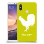 תרנגול כיסוי מגן קשיח בעיצוב אישי עם השם שלך ל Xiaomi Mi Max 3 יחידה אחת סקרין מובייל
