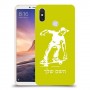 ילד סקייטבורד כיסוי מגן קשיח בעיצוב אישי עם השם שלך ל Xiaomi Mi Max 3 יחידה אחת סקרין מובייל