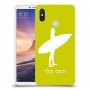 גלישה כיסוי מגן קשיח בעיצוב אישי עם השם שלך ל Xiaomi Mi Max 3 יחידה אחת סקרין מובייל