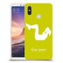 אימון ספורט - אישה כיסוי מגן קשיח בעיצוב אישי עם השם שלך ל Xiaomi Mi Max 3 יחידה אחת סקרין מובייל