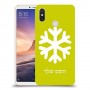 שלג כיסוי מגן קשיח בעיצוב אישי עם השם שלך ל Xiaomi Mi Max 3 יחידה אחת סקרין מובייל