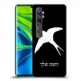 ציפור לבלוע כיסוי מגן קשיח בעיצוב אישי עם השם שלך ל Xiaomi Mi Note 10 Pro יחידה אחת סקרין מובייל