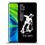 ילד סקייטבורד כיסוי מגן קשיח בעיצוב אישי עם השם שלך ל Xiaomi Mi Note 10 Pro יחידה אחת סקרין מובייל