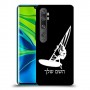 גלישת מפרש כיסוי מגן קשיח בעיצוב אישי עם השם שלך ל Xiaomi Mi Note 10 Pro יחידה אחת סקרין מובייל