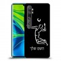 שחקן כדורעף כיסוי מגן קשיח בעיצוב אישי עם השם שלך ל Xiaomi Mi Note 10 Pro יחידה אחת סקרין מובייל