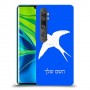 ציפור לבלוע כיסוי מגן קשיח בעיצוב אישי עם השם שלך ל Xiaomi Mi Note 10 Pro יחידה אחת סקרין מובייל