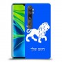 אריה כיסוי מגן קשיח בעיצוב אישי עם השם שלך ל Xiaomi Mi Note 10 Pro יחידה אחת סקרין מובייל