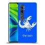 עקרב כיסוי מגן קשיח בעיצוב אישי עם השם שלך ל Xiaomi Mi Note 10 Pro יחידה אחת סקרין מובייל