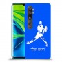 שחקן טניס כיסוי מגן קשיח בעיצוב אישי עם השם שלך ל Xiaomi Mi Note 10 Pro יחידה אחת סקרין מובייל