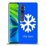 שלג כיסוי מגן קשיח בעיצוב אישי עם השם שלך ל Xiaomi Mi Note 10 Pro יחידה אחת סקרין מובייל