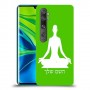 יוגה כיסוי מגן קשיח בעיצוב אישי עם השם שלך ל Xiaomi Mi Note 10 Pro יחידה אחת סקרין מובייל