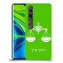 מאזניים כיסוי מגן קשיח בעיצוב אישי עם השם שלך ל Xiaomi Mi Note 10 Pro יחידה אחת סקרין מובייל