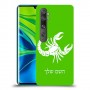 עקרב כיסוי מגן קשיח בעיצוב אישי עם השם שלך ל Xiaomi Mi Note 10 Pro יחידה אחת סקרין מובייל