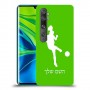 כדורגל - אישה כיסוי מגן קשיח בעיצוב אישי עם השם שלך ל Xiaomi Mi Note 10 Pro יחידה אחת סקרין מובייל