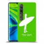 גלישה כיסוי מגן קשיח בעיצוב אישי עם השם שלך ל Xiaomi Mi Note 10 Pro יחידה אחת סקרין מובייל