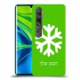 שלג כיסוי מגן קשיח בעיצוב אישי עם השם שלך ל Xiaomi Mi Note 10 Pro יחידה אחת סקרין מובייל